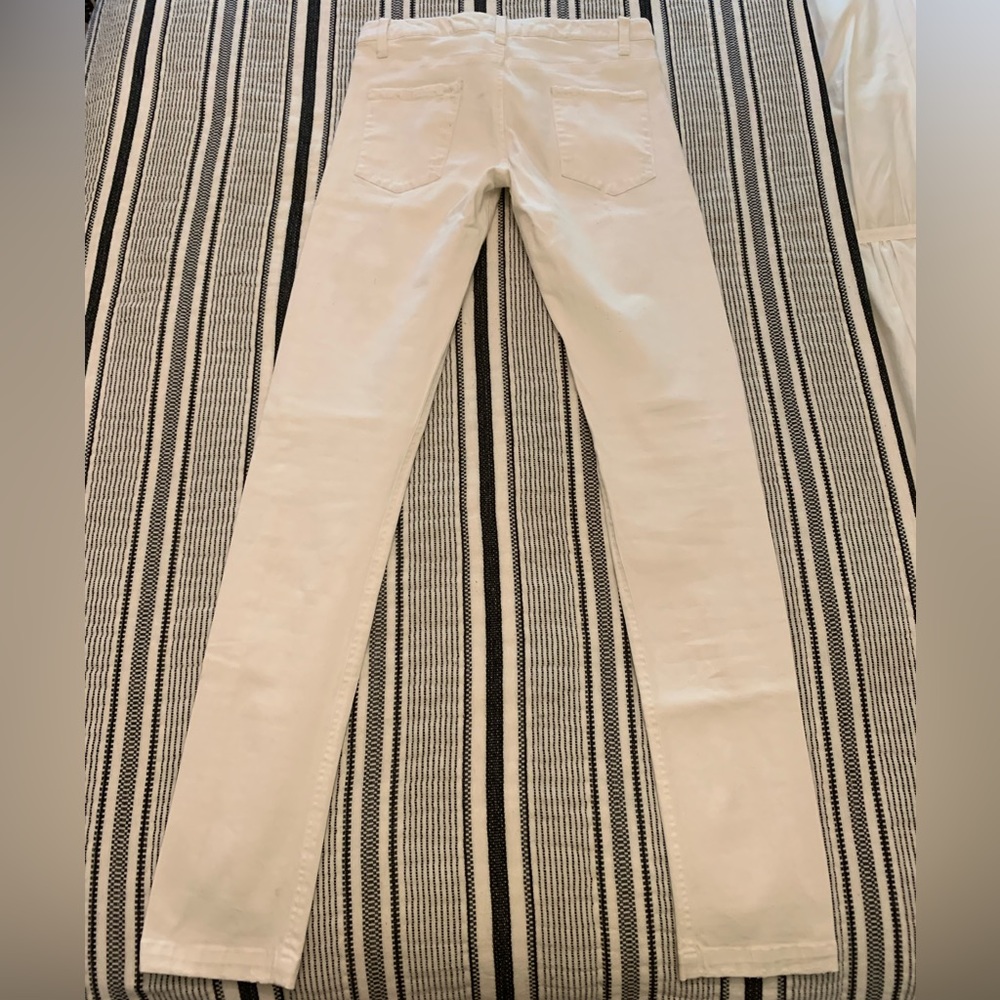 White jeans